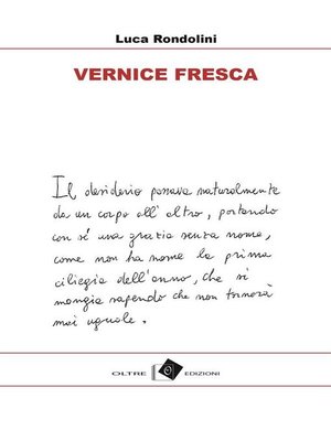 cover image of Vernice fresca
